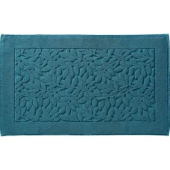 Becquet Tapis de bain, motif feuillage - 800 g/m²< Tapis De Bain, Tapis De Douche|Les Matières