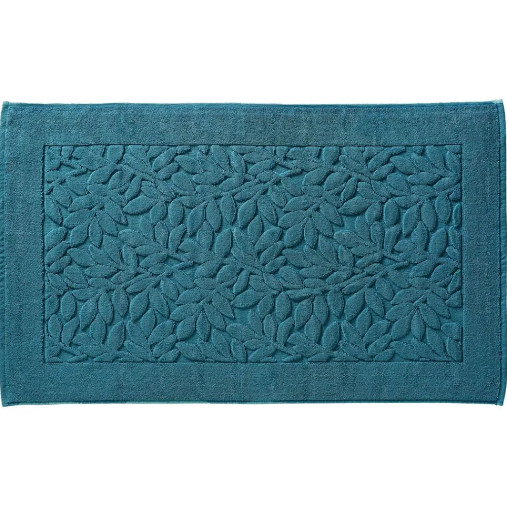 Becquet Tapis de bain, motif feuillage - 800 g/m²< Tapis De Bain, Tapis De Douche|Les Matières