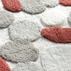 Becquet Tapis de bain motif galets - 2900 g/m² - CRÉATION< Tapis De Bain, Tapis De Douche|Les Matières