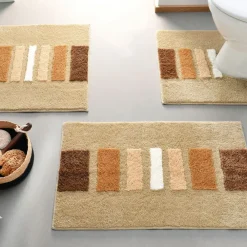 Becquet Tapis de bain motif géométrique - 1850 g/m²< Tapis De Bain, Tapis De Douche