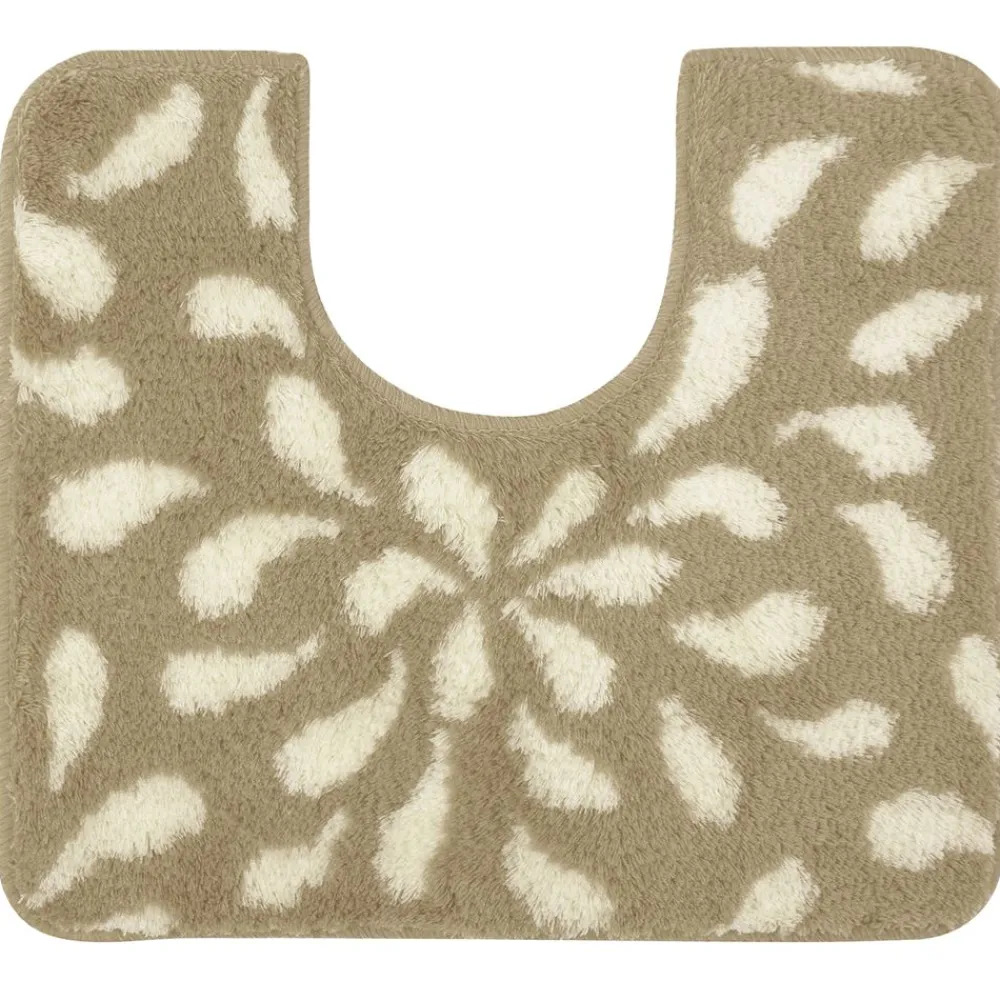 Becquet Tapis de bain motif végétal 1800 g/m²< Tapis De Bain, Tapis De Douche