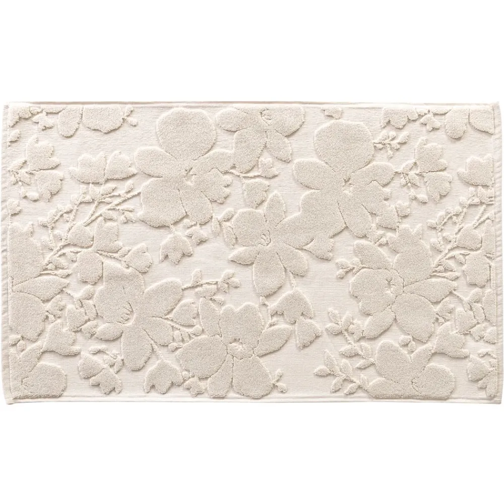 Becquet Tapis de bain motif végétal en relief - 1000 g/m² - CRÉATION< Tapis De Bain, Tapis De Douche|Les Matières