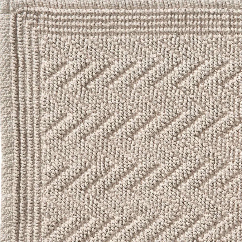 Becquet Tapis de bain motif zig-zag - 1500 g/m²< Tapis De Bain, Tapis De Douche|Les Matières