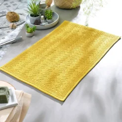 Becquet Tapis de bain motif zig-zag - 1500 g/m²< Tapis De Bain, Tapis De Douche|Les Matières