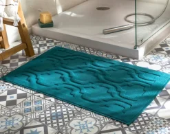 Becquet Tapis de bain motifs géométriques - 940 g/m²< Tapis De Bain, Tapis De Douche
