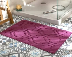 Becquet Tapis de bain motifs géométriques - 940 g/m²< Tapis De Bain, Tapis De Douche