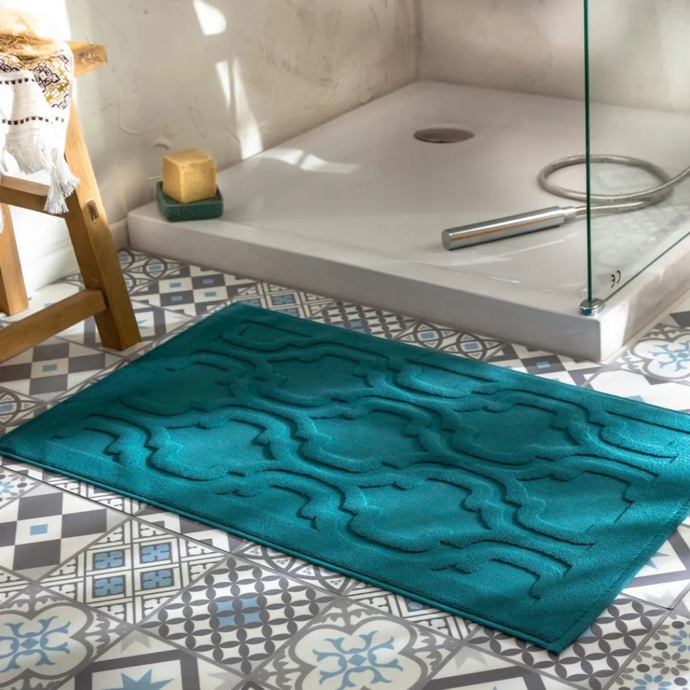 Becquet Tapis de bain motifs géométriques - 940 g/m²< Tapis De Bain, Tapis De Douche