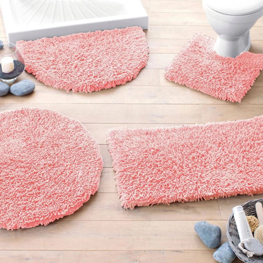 Becquet Tapis de bain pur coton longues mèches - 1500 g/m²< Tapis De Bain, Tapis De Douche|Les Matières