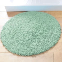 Becquet Tapis de bain pur coton longues mèches - 1500 g/m²< Tapis De Bain, Tapis De Douche|Les Matières