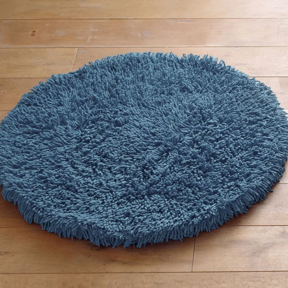 Becquet Tapis de bain pur coton longues mèches - 1500 g/m²< Tapis De Bain, Tapis De Douche|Les Matières