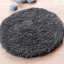 Becquet Tapis de bain pur coton longues mèches - 1500 g/m²< Tapis De Bain, Tapis De Douche|Les Matières
