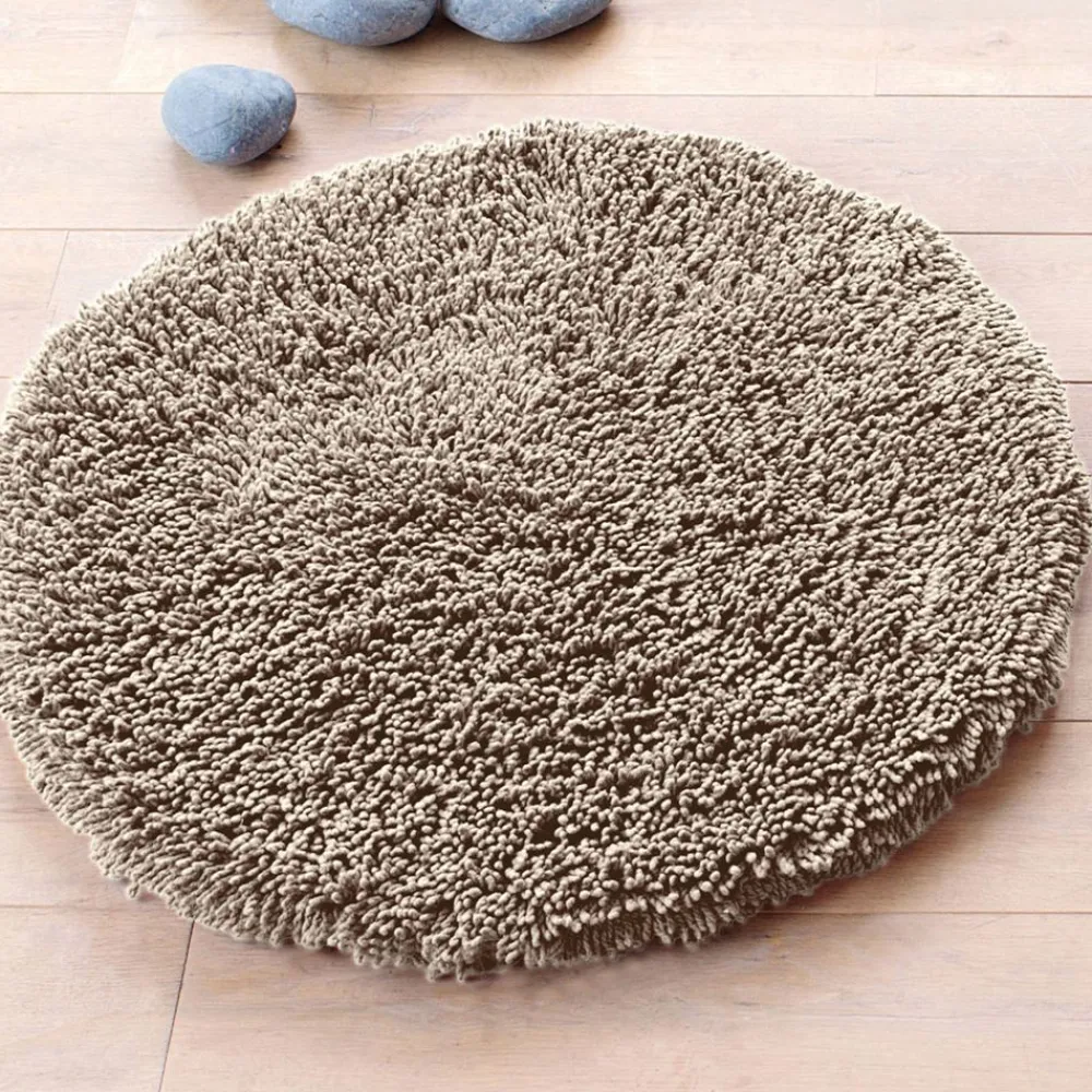 Becquet Tapis de bain pur coton longues mèches - 1500 g/m²< Tapis De Bain, Tapis De Douche|Les Matières