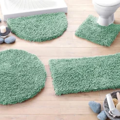 Becquet Tapis de bain pur coton longues mèches - 1500 g/m²< Tapis De Bain, Tapis De Douche|Les Matières