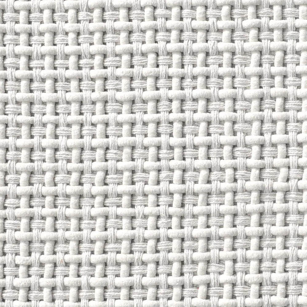 Becquet Tapis de bain tressé bi-matière coton/fil chenille - Doux et absorbant< Tapis De Bain, Tapis De Douche|Les Matières