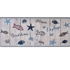 Becquet Tapis de cuisine bord de mer< Tapis D'Entrée, Tapis De Cuisine|Idées Cuisine