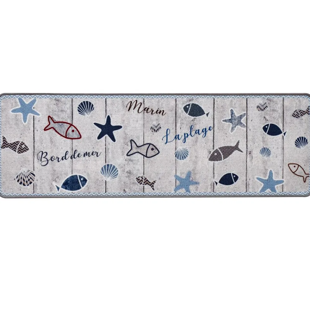 Becquet Tapis de cuisine bord de mer< Tapis D'Entrée, Tapis De Cuisine|Idées Cuisine