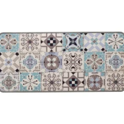 Becquet Tapis de cuisine motif carreaux de ciment< Tapis D'Entrée, Tapis De Cuisine|Idées Cuisine