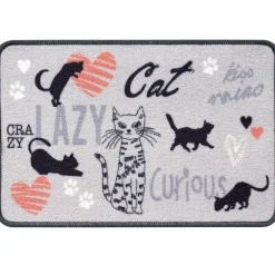 Becquet Tapis d'entrée motif chats< Tapis D'Entrée, Tapis De Cuisine|Idées Cuisine