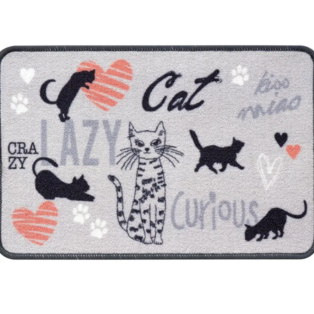 Becquet Tapis d'entrée motif chats< Tapis D'Entrée, Tapis De Cuisine|Idées Cuisine
