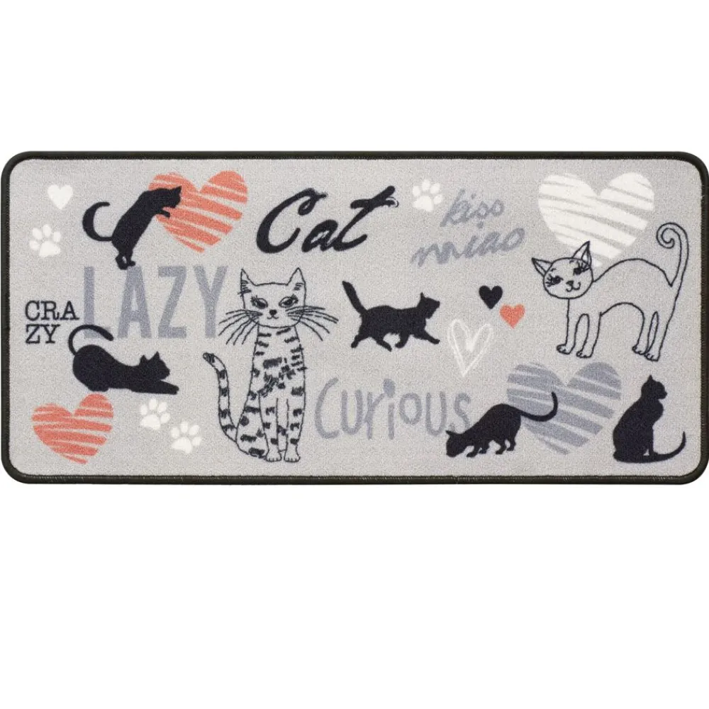 Becquet Tapis d'entrée motif chats< Tapis D'Entrée, Tapis De Cuisine|Idées Cuisine