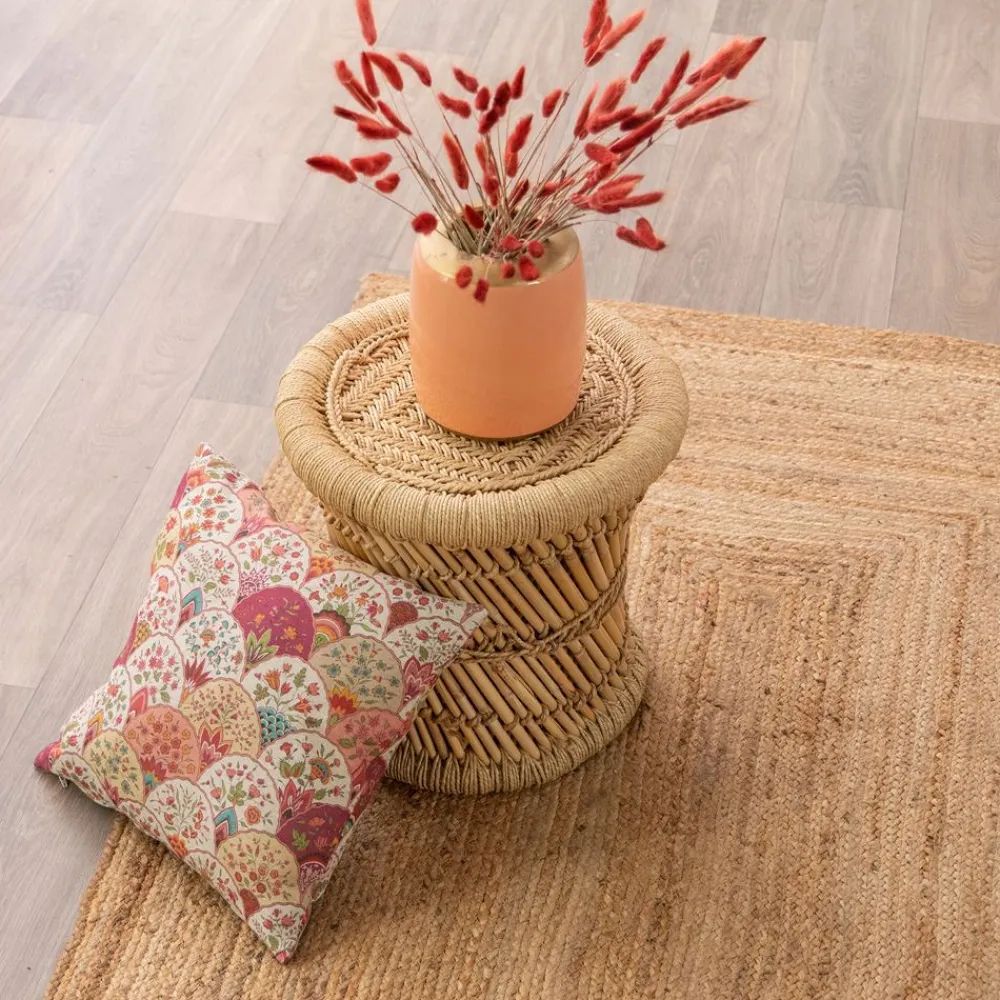 Becquet Tapis en jute< Rideau Et Déco Textile|Tapis