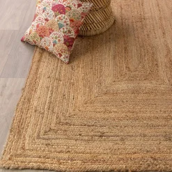 Becquet Tapis en jute< Rideau Et Déco Textile|Tapis