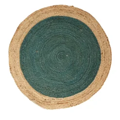 Becquet Tapis rond en jute< Rideau Et Déco Textile|Tapis