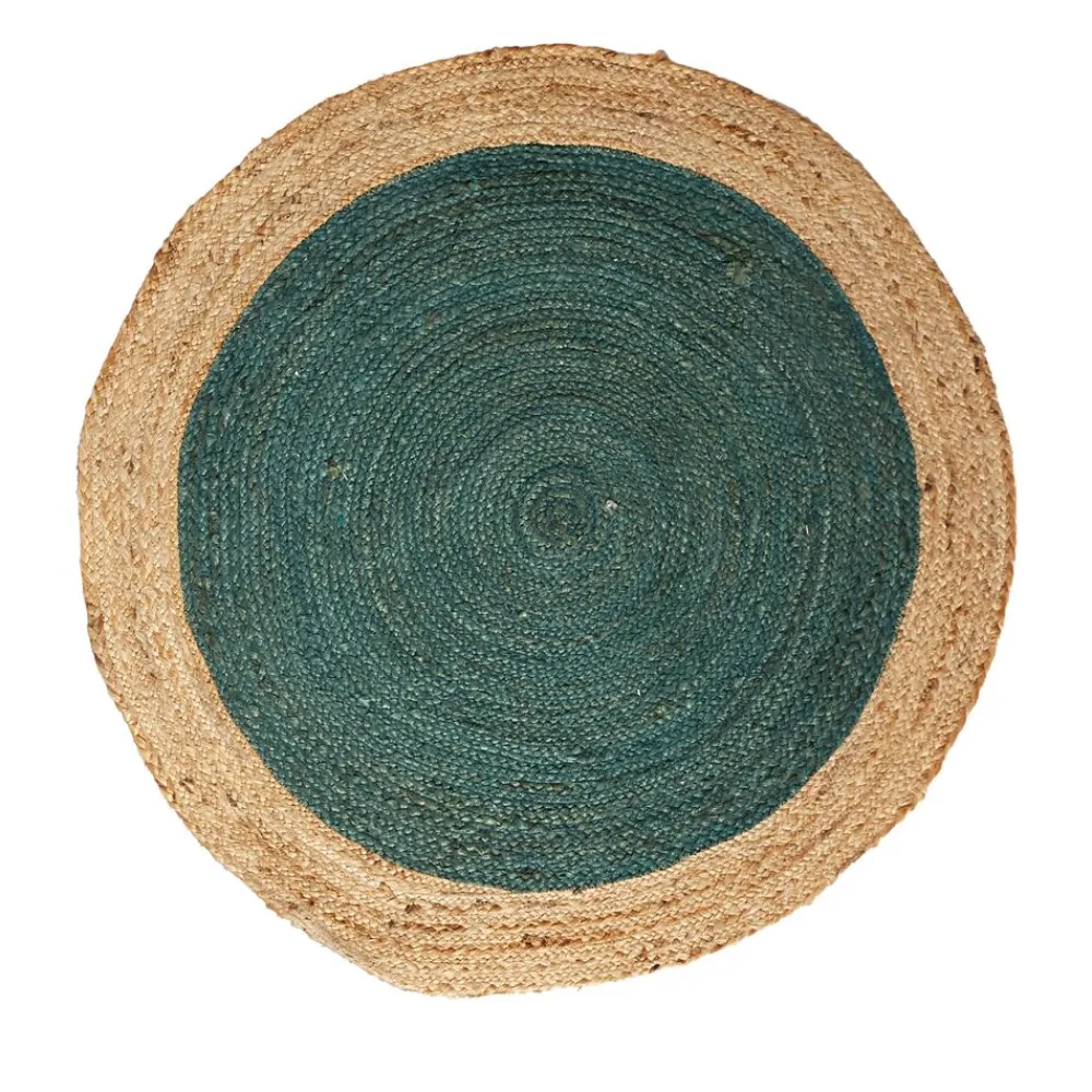 Becquet Tapis rond en jute< Rideau Et Déco Textile|Tapis