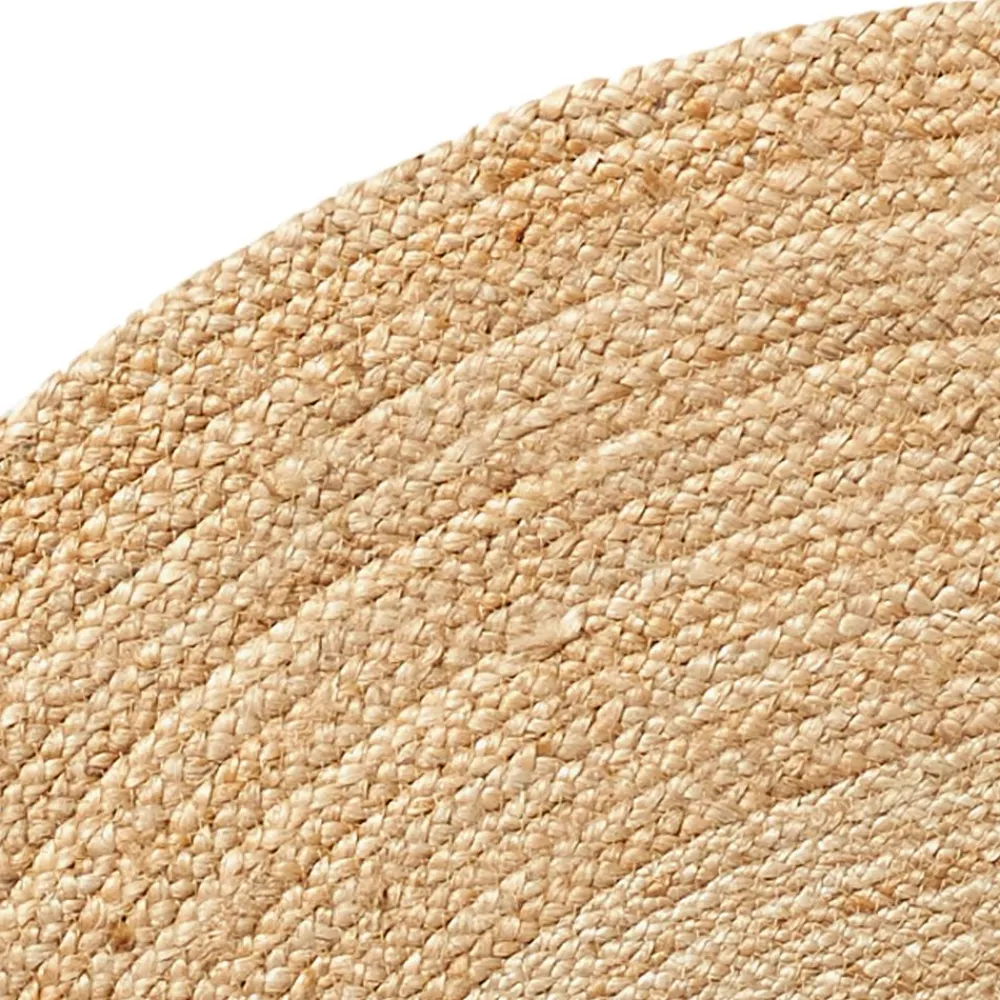 Becquet Tapis rond en jute< Rideau Et Déco Textile|Tapis