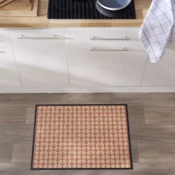 Becquet Tapis vinyle arabesques< Tapis D'Entrée, Tapis De Cuisine