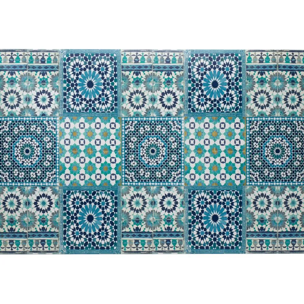 Becquet Tapis vinyle effet mosaïque< Tapis D'Entrée, Tapis De Cuisine