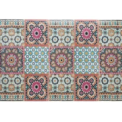 Becquet Tapis vinyle effet mosaïque< Tapis D'Entrée, Tapis De Cuisine