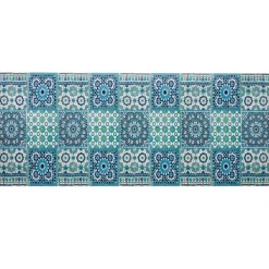 Becquet Tapis vinyle effet mosaïque< Tapis D'Entrée, Tapis De Cuisine