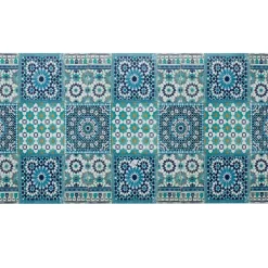 Becquet Tapis vinyle effet mosaïque< Tapis D'Entrée, Tapis De Cuisine