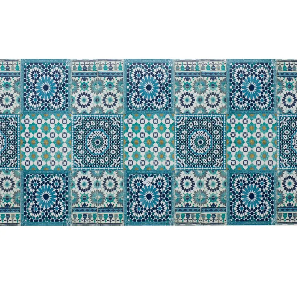 Becquet Tapis vinyle effet mosaïque< Tapis D'Entrée, Tapis De Cuisine
