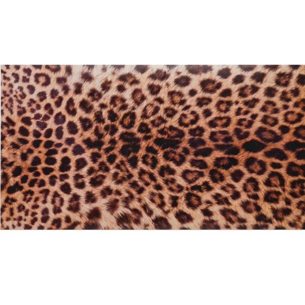 Becquet Tapis vinyle motif léopard< Tapis D'Entrée, Tapis De Cuisine