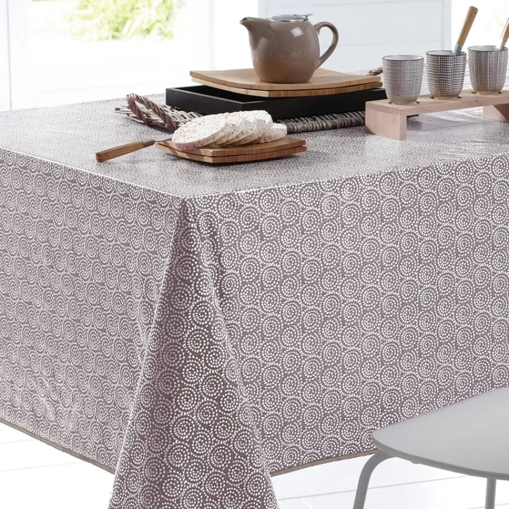 Becquet Toile cirée colorée micro motif< Nappe Tissu Au Mètre|Toile Cirée