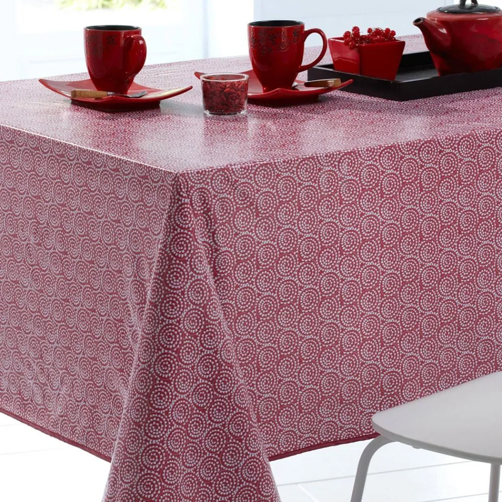 Becquet Toile cirée colorée micro motif< Nappe Tissu Au Mètre|Toile Cirée