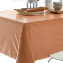 Becquet Toile cirée effet faux uni< Toile Cirée|Nappe Unie