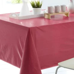 Becquet Toile cirée effet faux uni< Toile Cirée|Nappe Unie