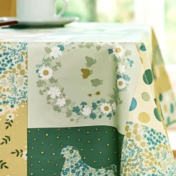 Becquet Toile cirée imprimé poule< Toile Cirée|Nappe Fantaisie