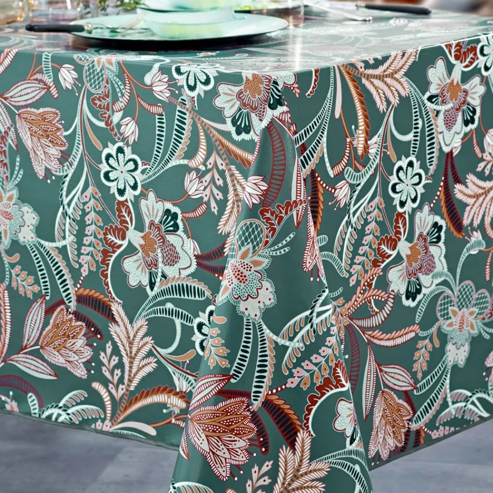 Becquet Toile cirée motif cachemire< Nappe Tissu Au Mètre|Toile Cirée