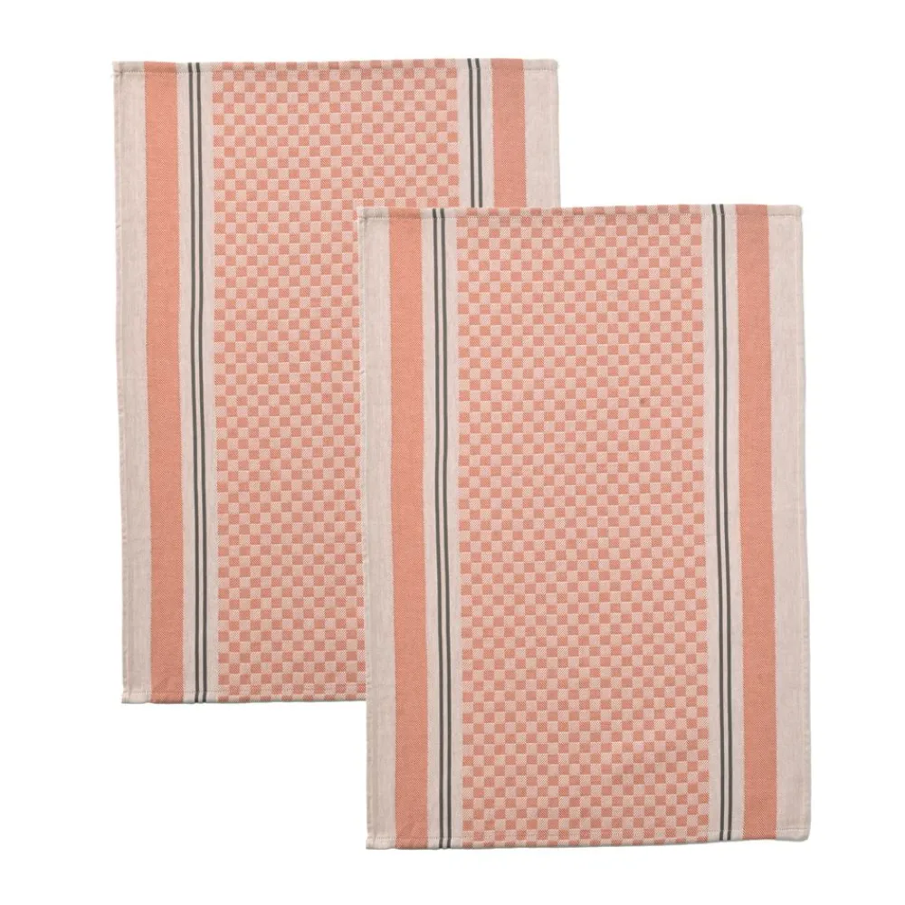 Becquet Torchons effet damier - lot de 2 ou de 3< Idées Cuisine|Idées Cuisine