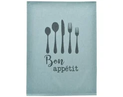 Becquet Torchons et essuie-mains jacquard bon appétit - lot de 3 ou de 6< Idées Cuisine|Idées Cuisine