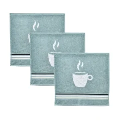 Becquet Torchons et essuie-mains jacquard bon appétit - lot de 3 ou de 6< Idées Cuisine|Idées Cuisine