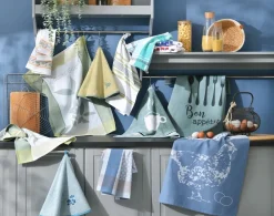 Becquet Torchons et essuie-mains jacquard bon appétit - lot de 3 ou de 6< Idées Cuisine|Idées Cuisine