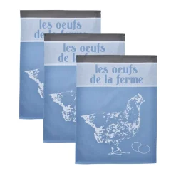Becquet Torchons jacquard - motif fantaisie - lot de 3 ou 6< Idées Cuisine|Idées Cuisine