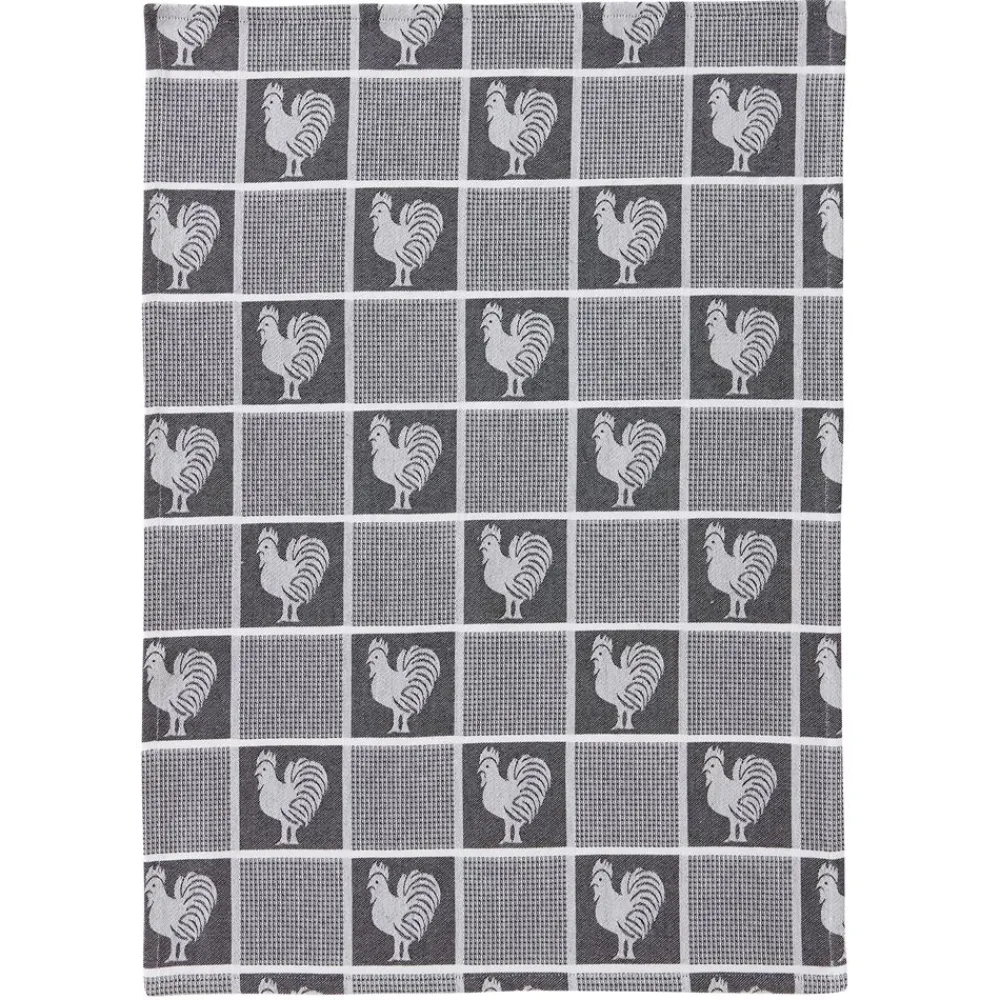 Becquet Torchons jacquard motif coq – lot de 2 ou 4 - CRÉATION< Idées Cuisine|Idées Cuisine