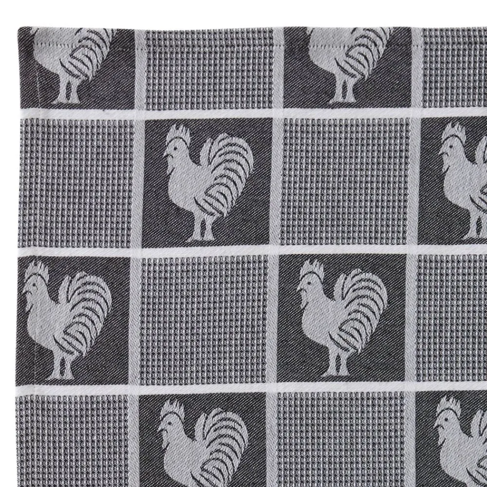 Becquet Torchons jacquard motif coq – lot de 2 ou 4 - CRÉATION< Idées Cuisine|Idées Cuisine