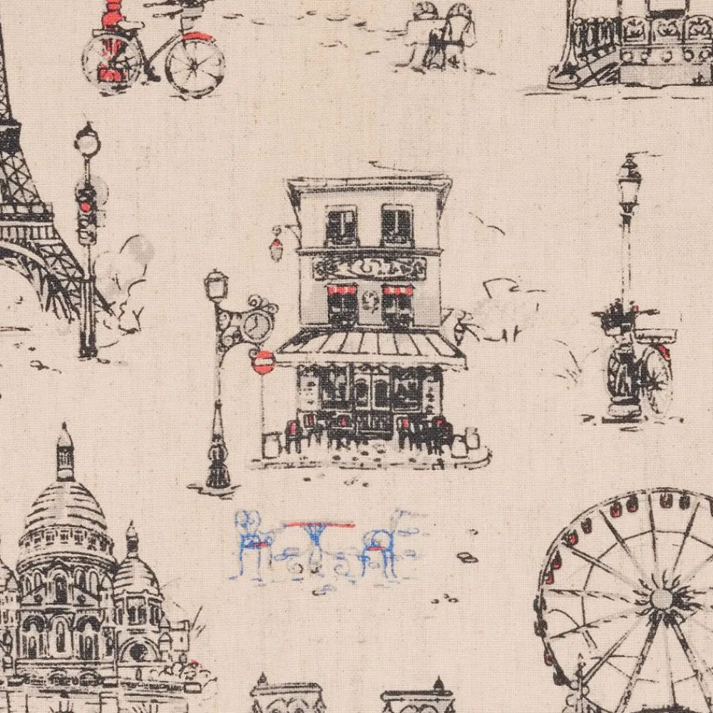 Becquet Torchons métis motif Paris - lot de 2 - CRÉATION< Idées Cuisine|Idées Cuisine